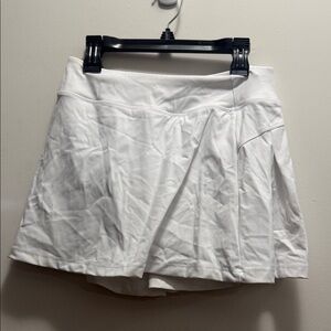 White Athletic Skort